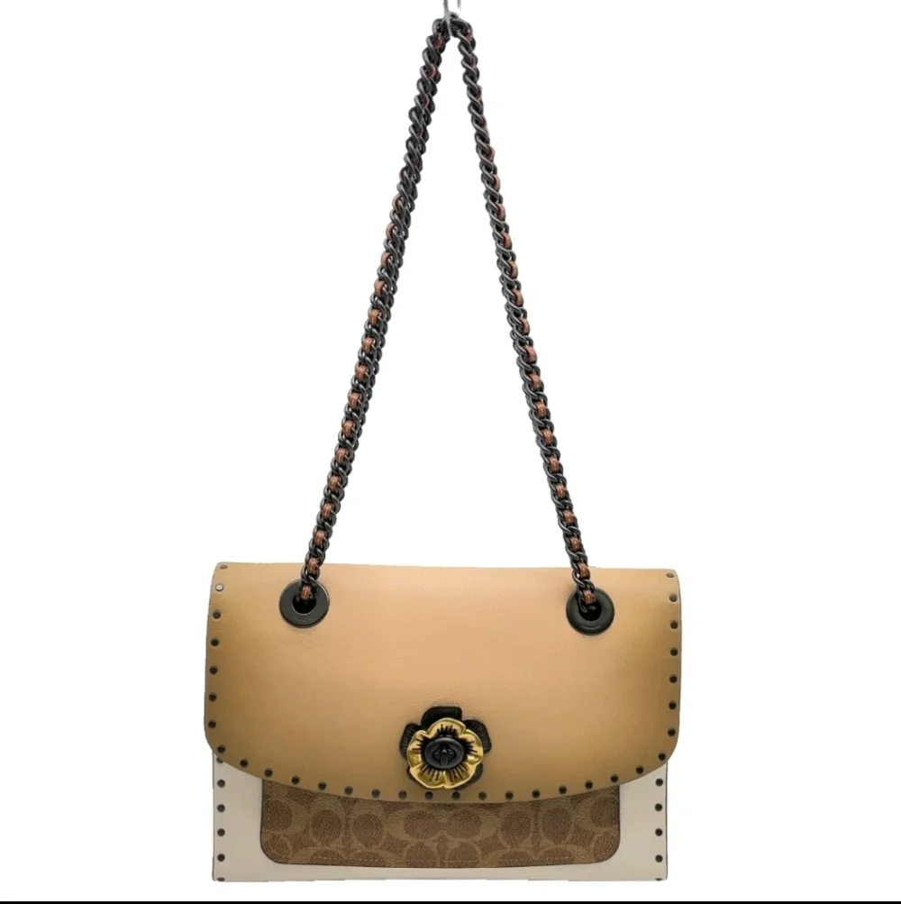 NWOT🌹Coach Madison Collection Tea Rose Bag - Picture 10 of 16